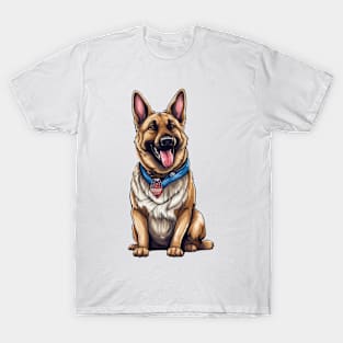 4th of July German Shepherd T-Shirt